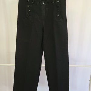 Canal Street Authentic Wool Dark Navy Wool Sailor Pants_Size XL (16/18)